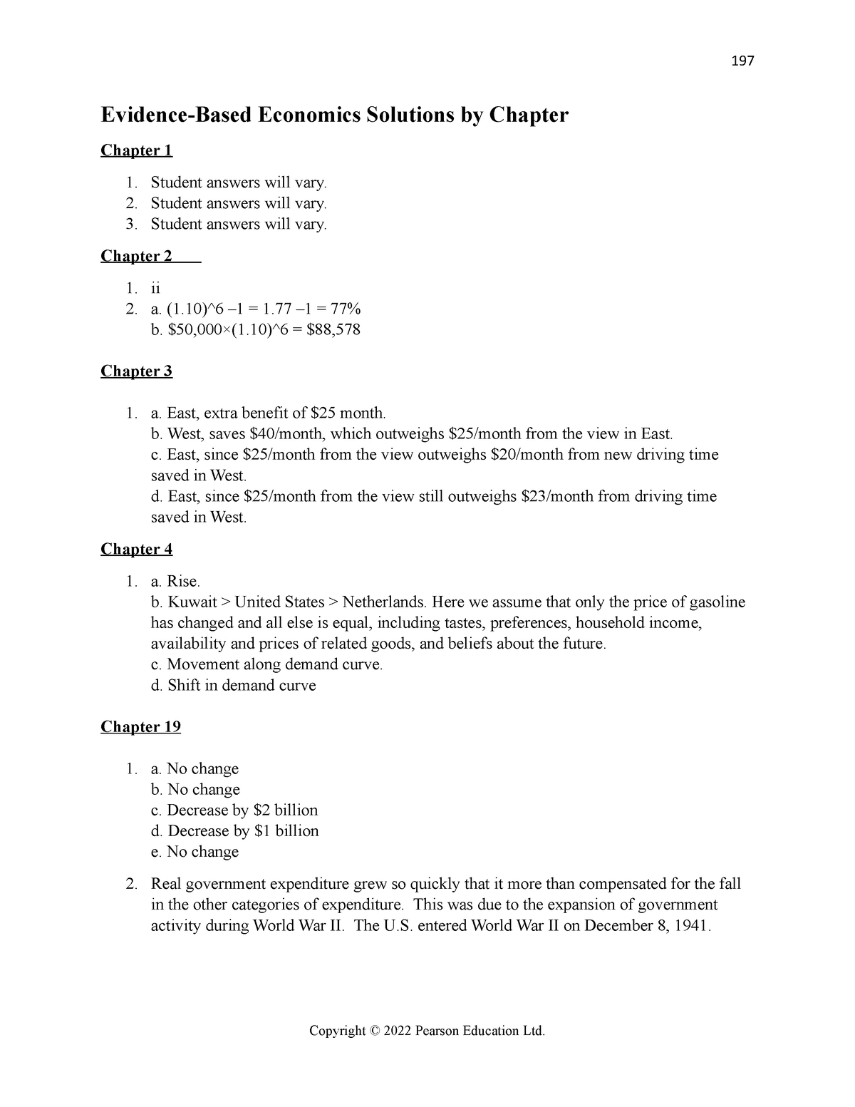 EBE Econ 3e Solutions - Economics Acemoglu - Evidence-Based Economics ...