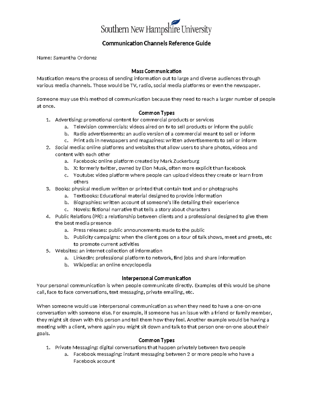 COM 127 Reference Guide Complete - Communication Channels Reference ...