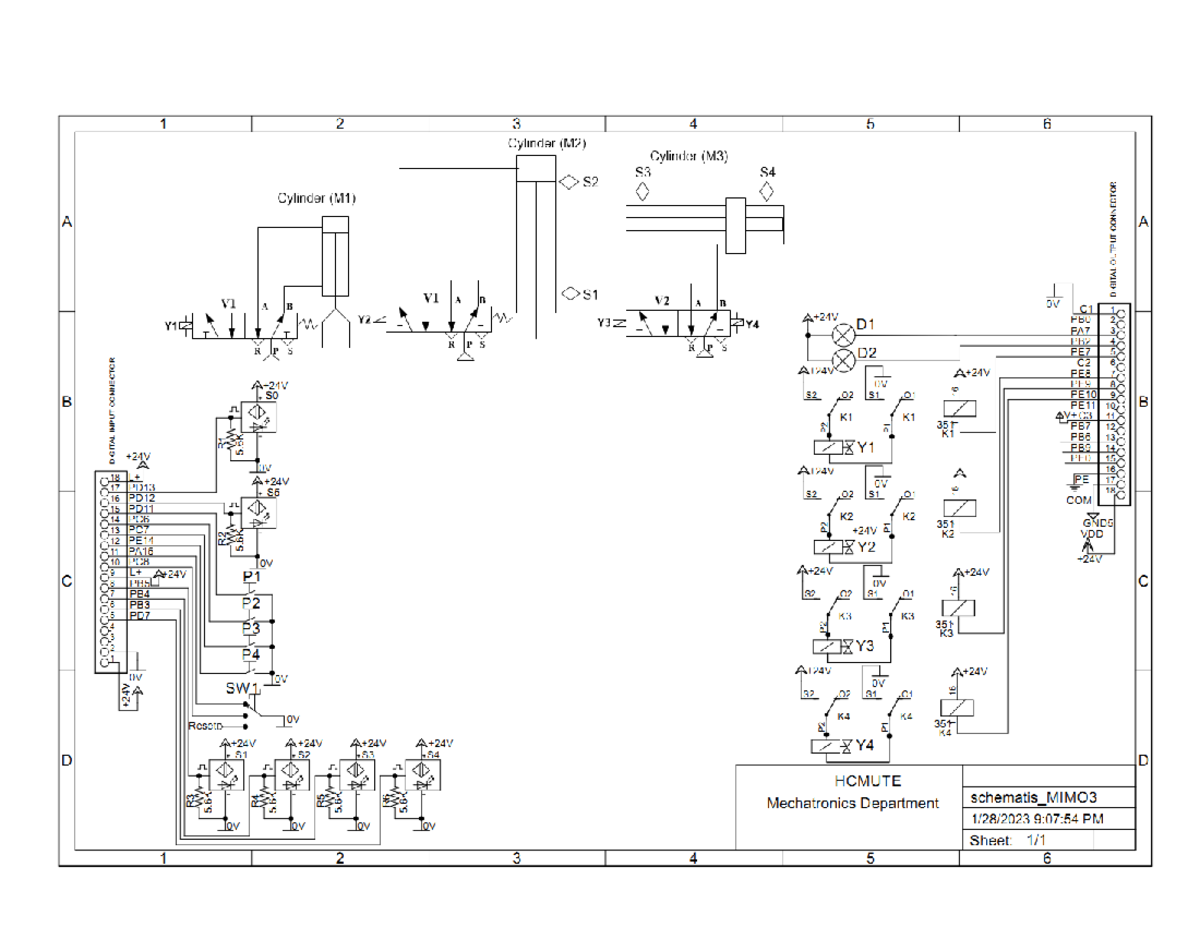 Schematis MIMO4 - gggg - 1 2 3 4 5 6 Cylinder (M2) Cylinder (M3) S3 S4 ...