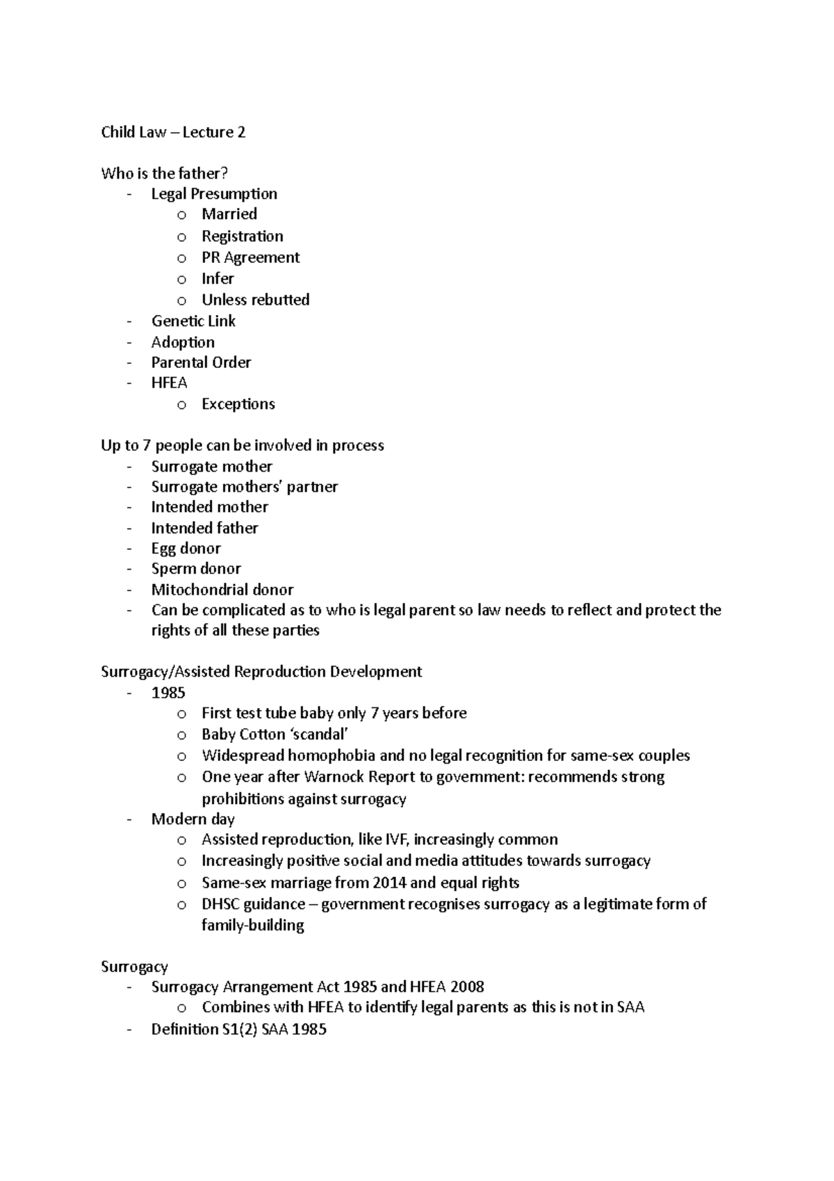 child-law-l2-week-2-child-law-lecture-2-who-is-the-father