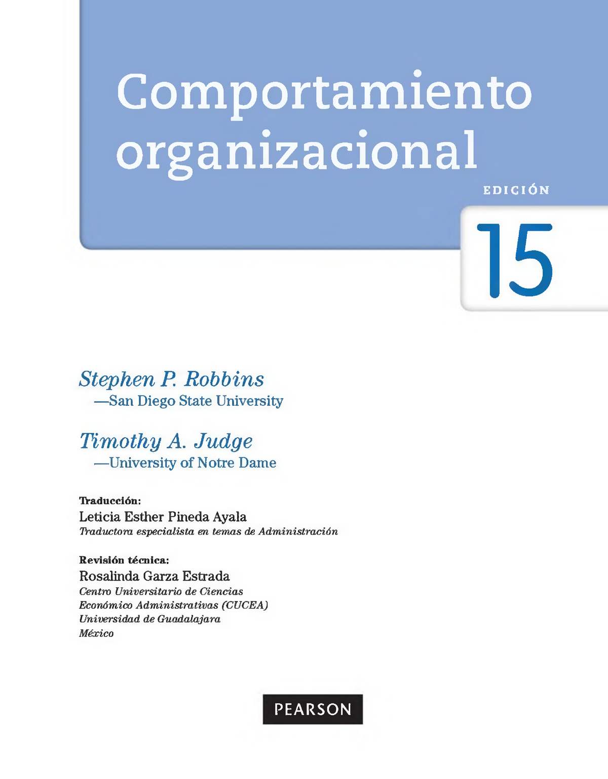 02. Robbins - Comportamiento Organizacional (Cap. 1) - Stephen P ...