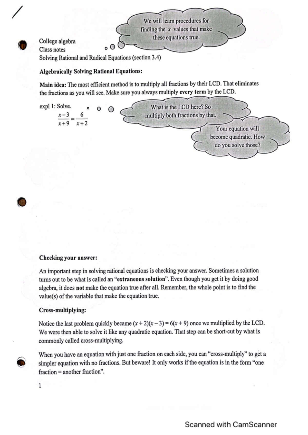 Math 131 Section 3.4 - MATH 131 - Studocu