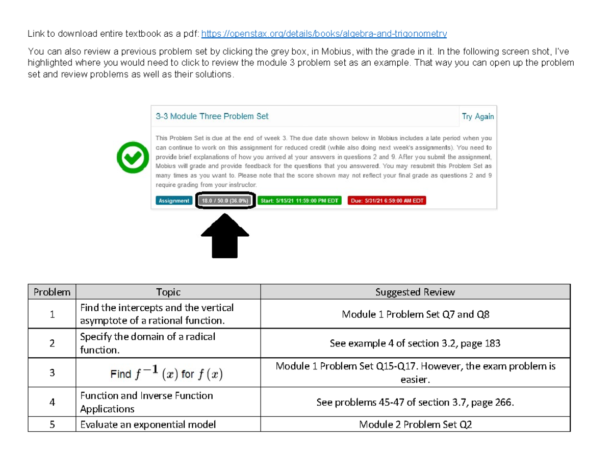 Exam1Guide - Study Guide For Module 4 - Link To Download Entire ...