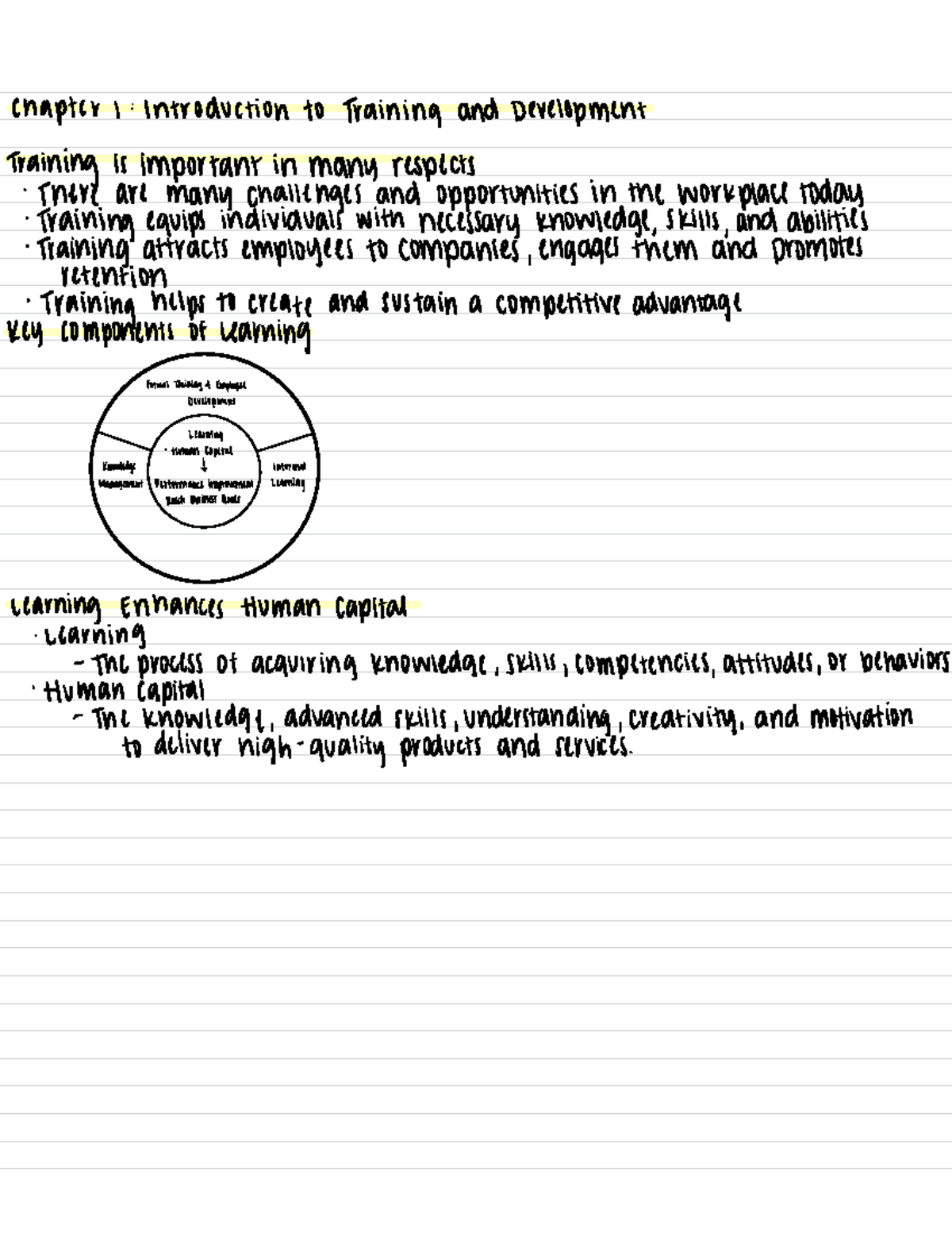 Chapter 1 Power Point - Brown - chapter 1 : introduction to Training ...
