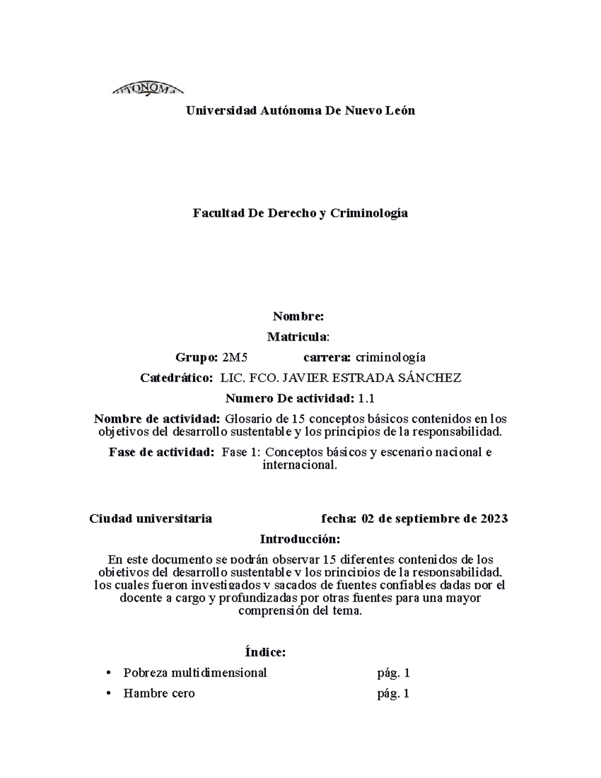 Glosario De 15 Conceptos Básicos Contenidos En Los Objetivos Del Desarrollo Sustentable Y Los 0383