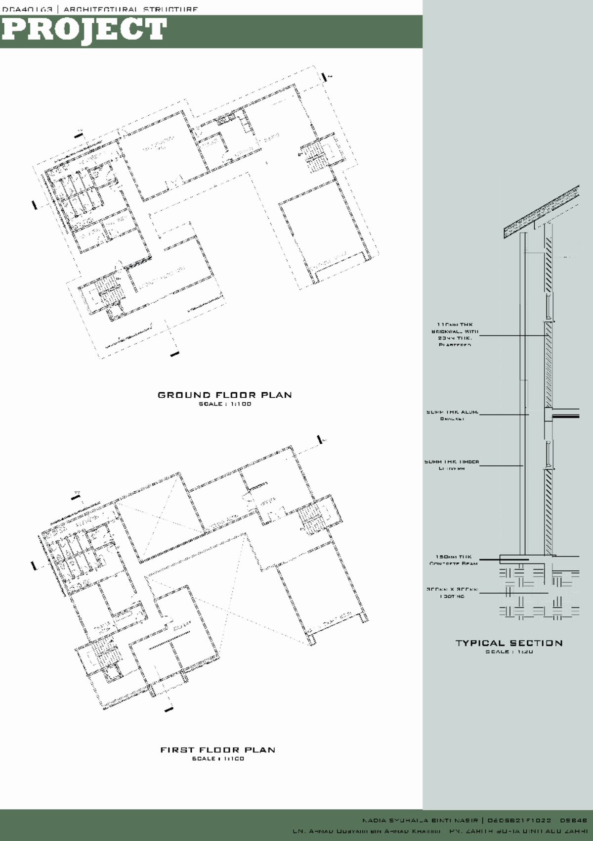 Project Strucrure - Board Structural - Diploma in Architecture - Studocu