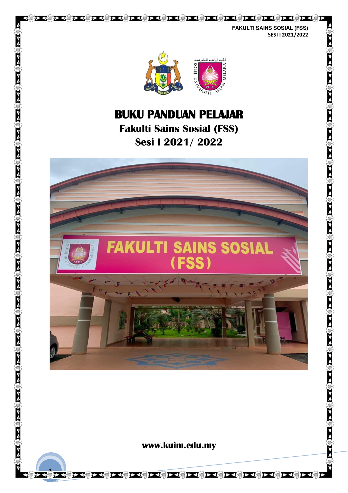 BUKU Fakulti Sains Sosial SESI I 2021 - SESI I 2021/ BUKU PANDUAN ...