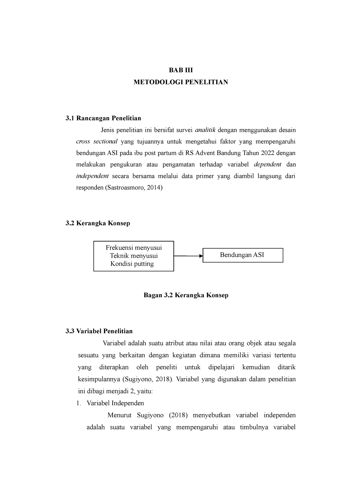 BAB III - Literatur - BAB III METODOLOGI PENELITIAN 3 Rancangan ...