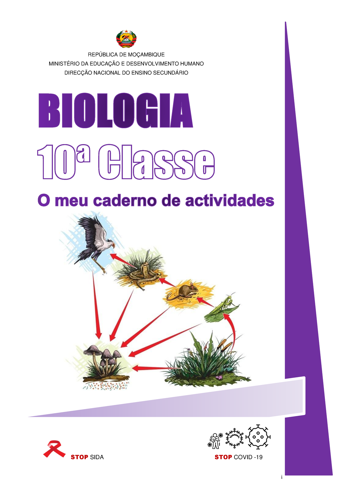 10a Classe Biologia - Bom Livro - I REPÚBLICA DE MOÇAMBIQUE MINISTÉRIO ...