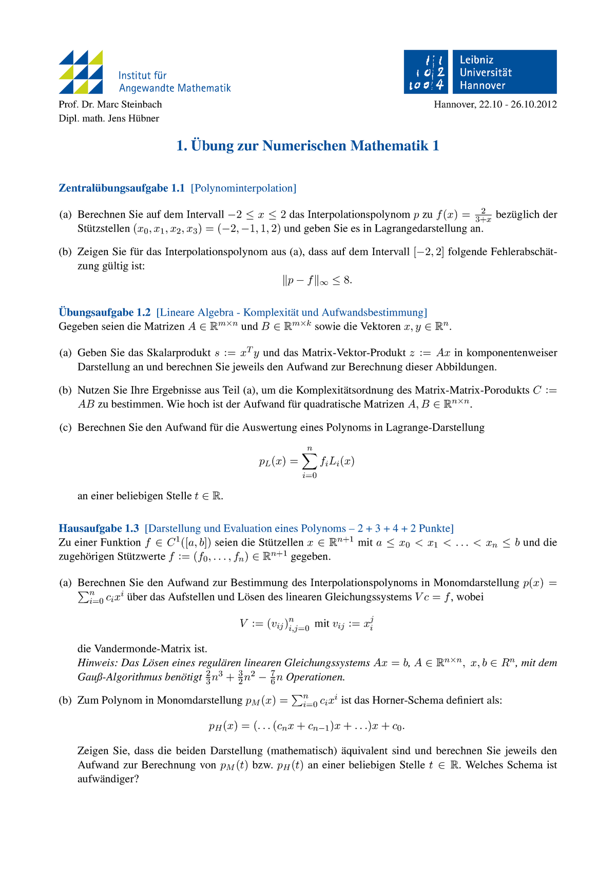 math eth numerische mathematik