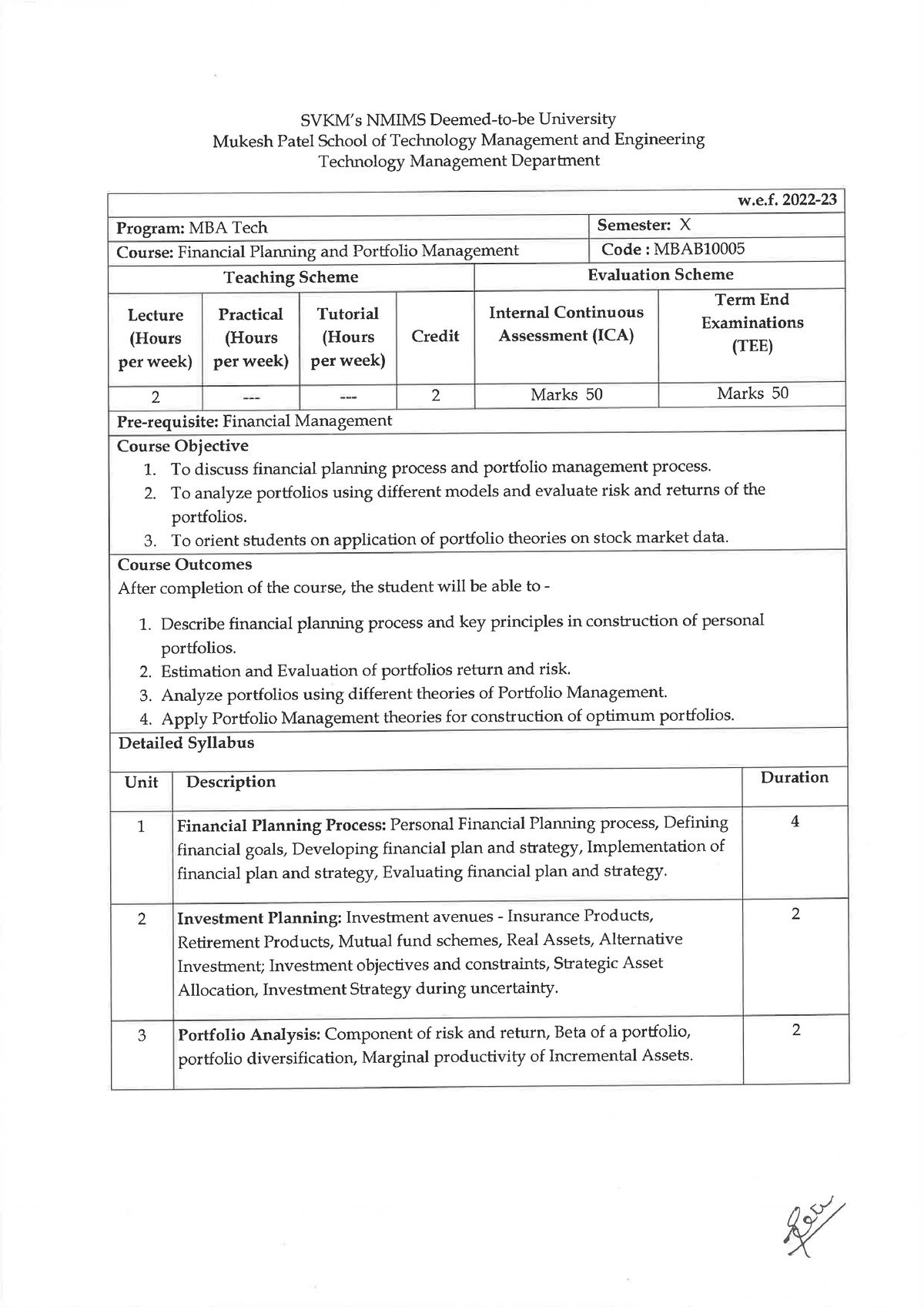 Financial Planning And Portfolio Management - Studocu