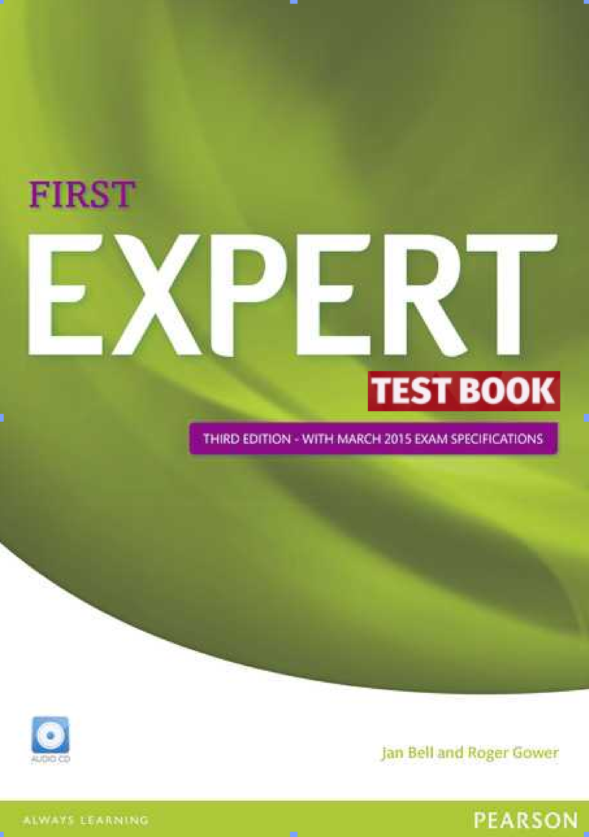 First Expert. Test Book With Answers (Bell Jan, Gower Roger.) (z-lib ...