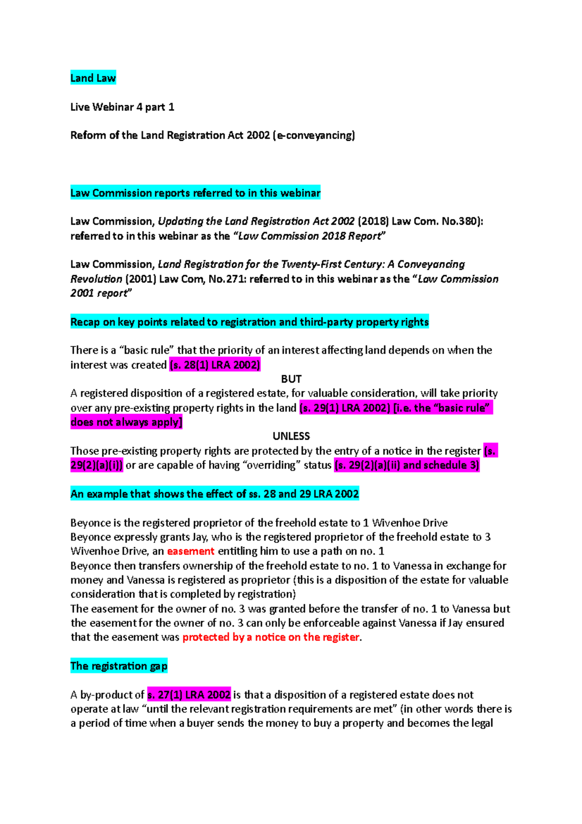 more-thoughts-on-easements-under-the-land-registration-act-2002-for