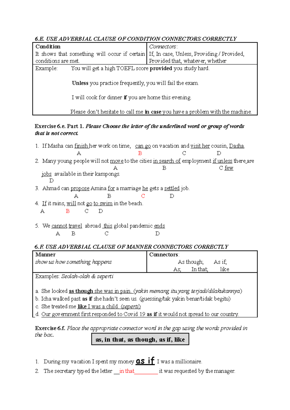 Module Structure 2023 -19-20-finish - 6. USE ADVERBIAL CLAUSE OF ...