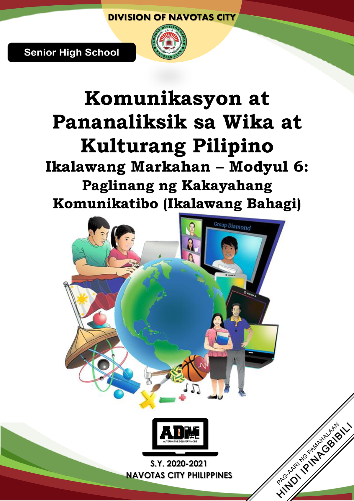 SDO Navotas Komunikasyon Q2 M6 Paglinangng Kakayahang Komunikatibo ...