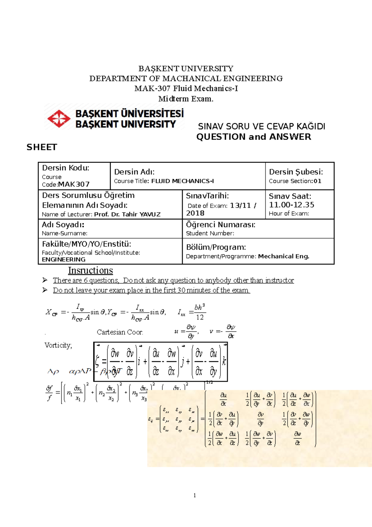 Mak307 Midterm Exam 13 Studocu