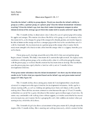 Chapter 1 Introduction - Why should we study child development? How do ...