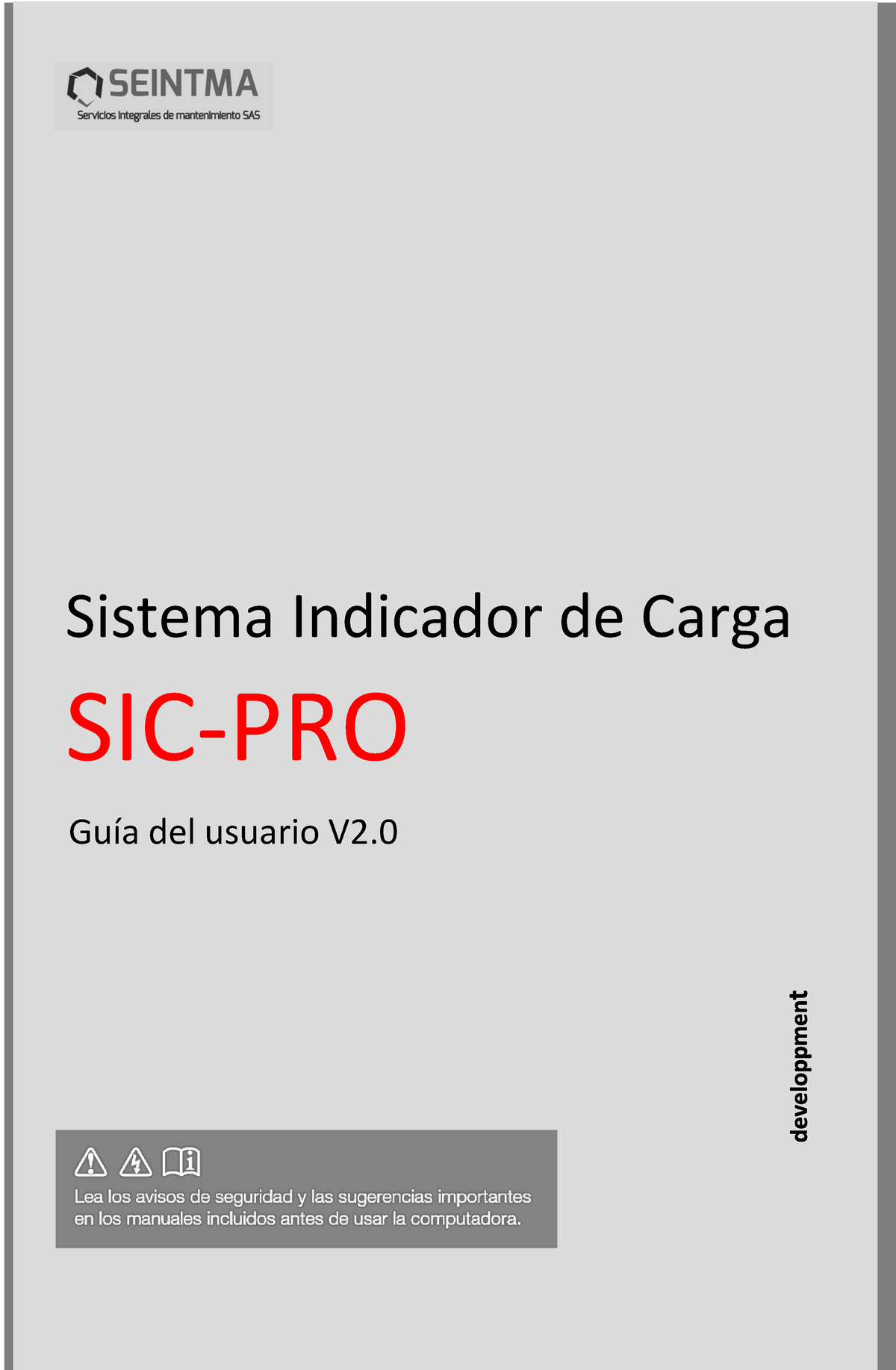 Manual DE Operacion Y Calibracion SIC-PRO - MANUAL DE OPERACI”N ...