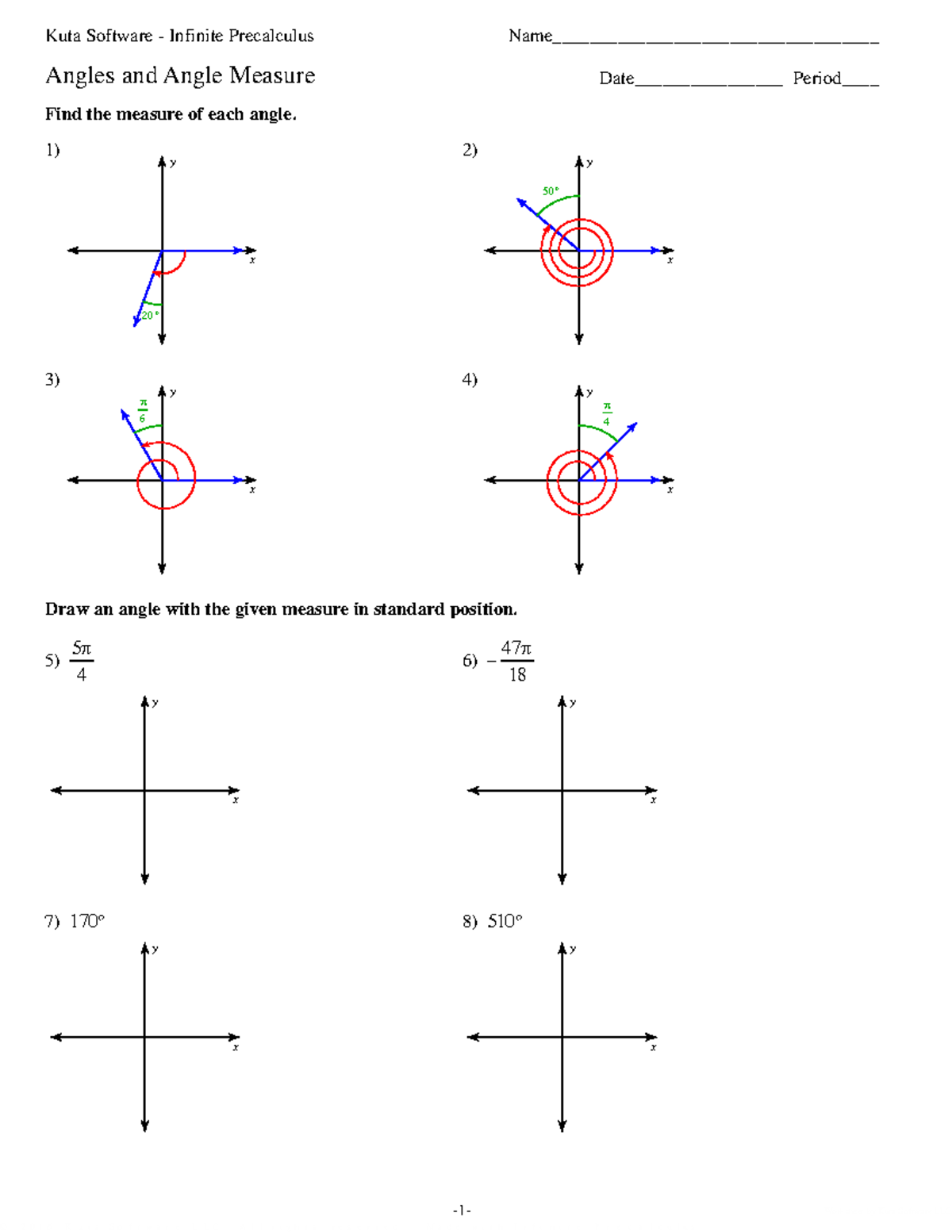 04 - Angles and Angle Measure - ©H b 2 v 0 b 1 ] 6 p CKXuSt^an ...