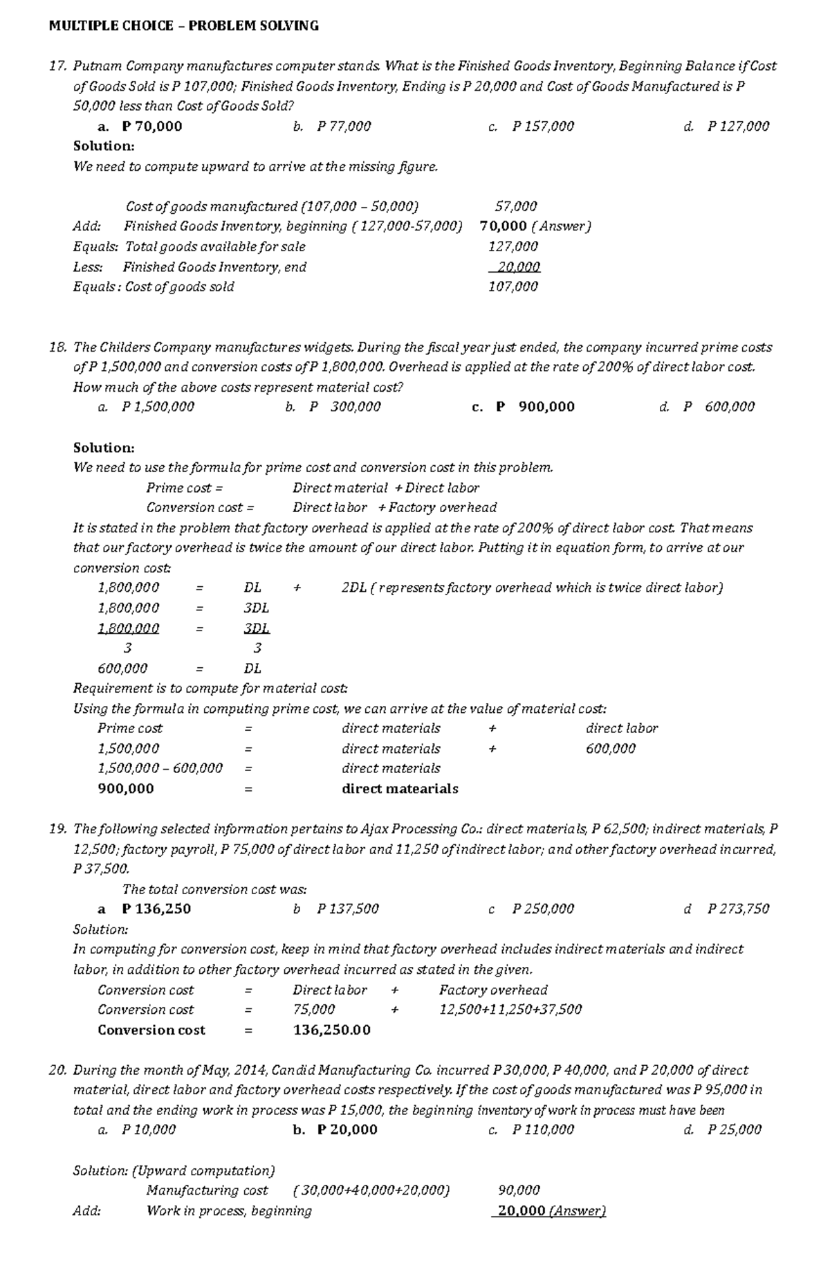 problem-solving-exercise-1-key-sad-multiple-choice-problem-solving