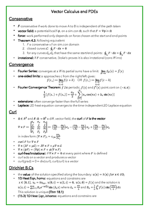 Mathematical Biology 1 Summary Notes - Math Bio Summary Notes A model ...