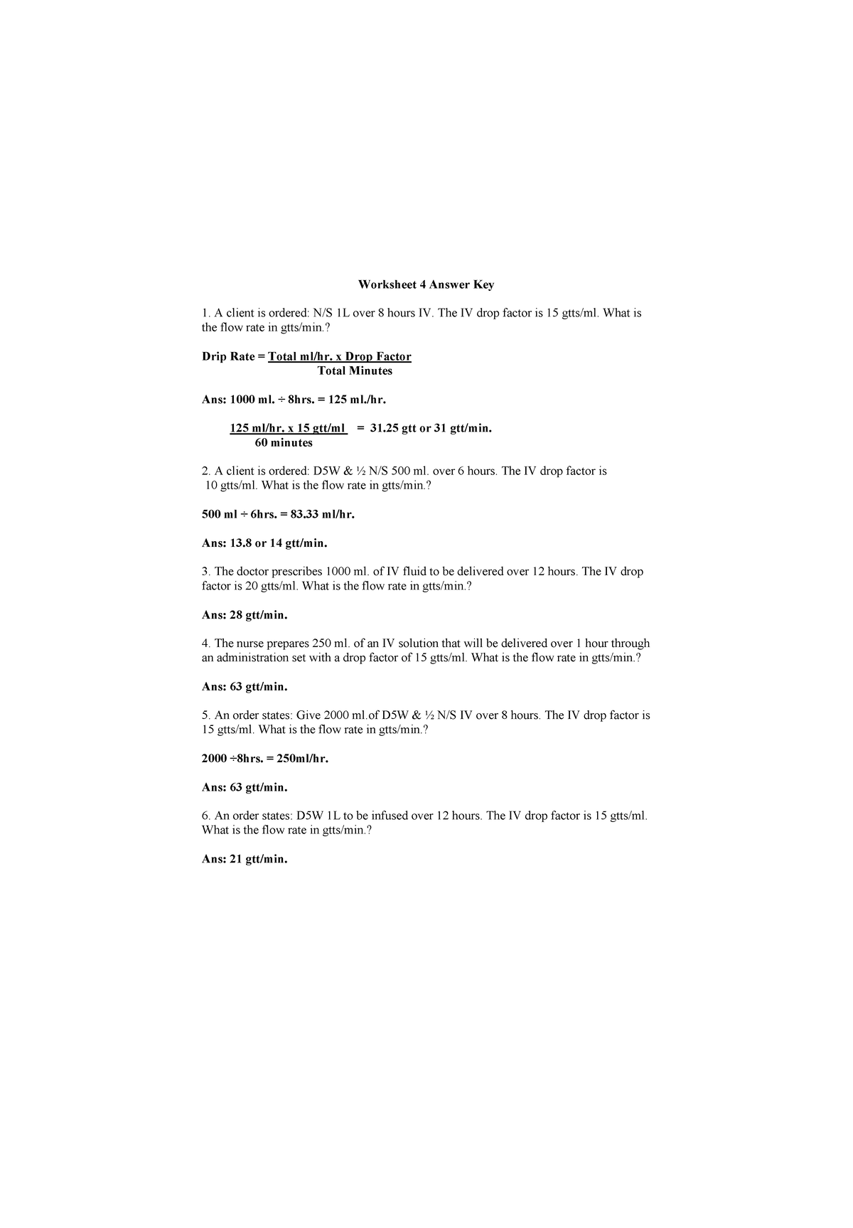 Cdn.fbsbx.com - Med calculation examples - Worksheet 4 Answer Key A ...