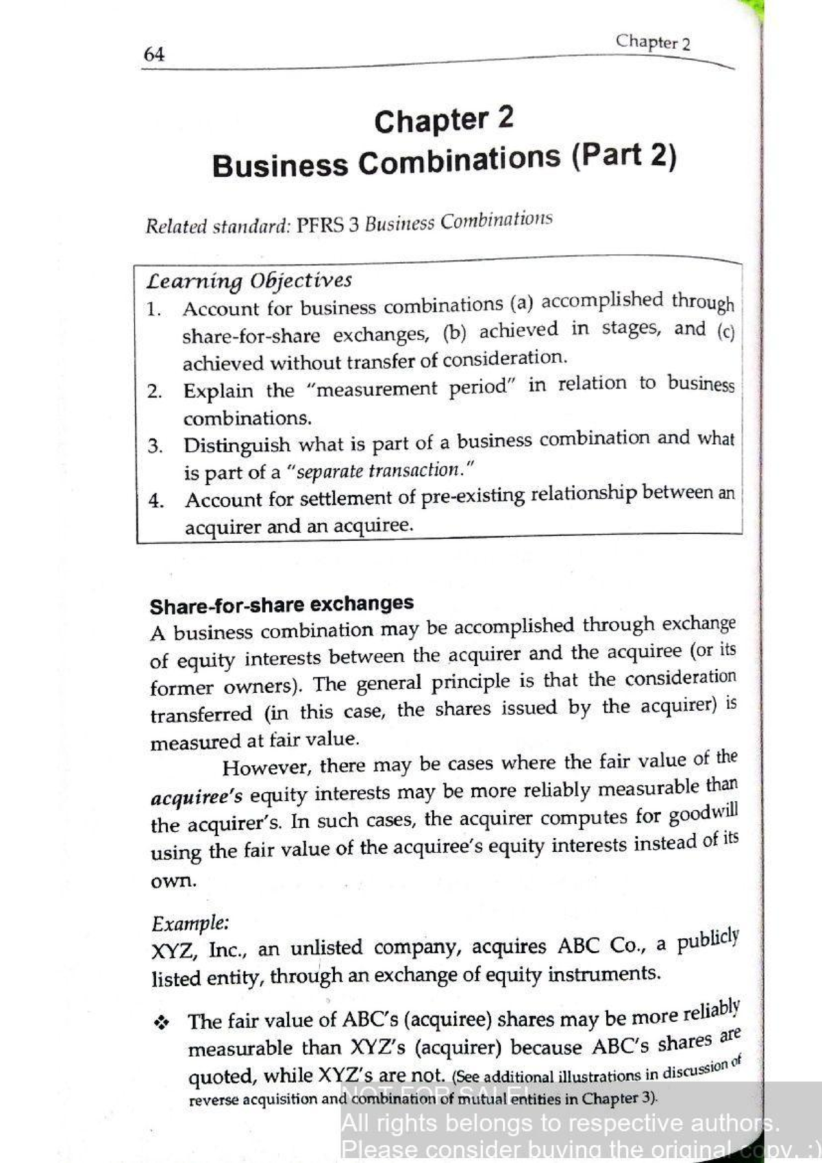 Chapter 2 - Accountancy - Studocu