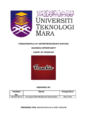 MGT334 - Lesson Plan - NOTES - diploma investment analysis - UiTM - Studocu