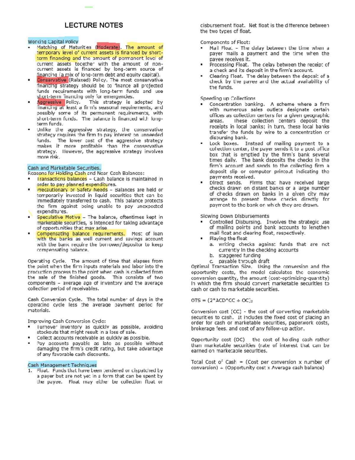 Period 2 Lecture Notes - Bachelor of Science in Accountancy - LECTURE ...
