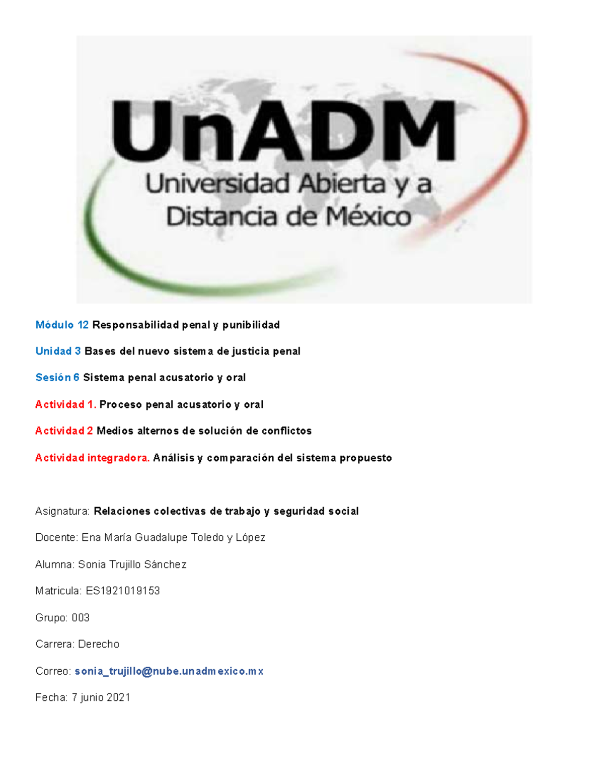 M12 U3 S6 SOTS - responsabilidad penal y punibilidad - Módulo 12 ...