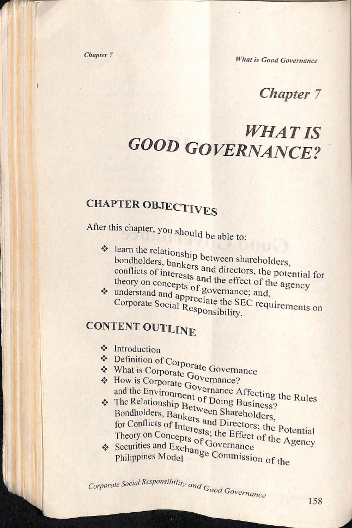 PART 3 Corporate Social Responsibility AND GOOD Governance - Good ...