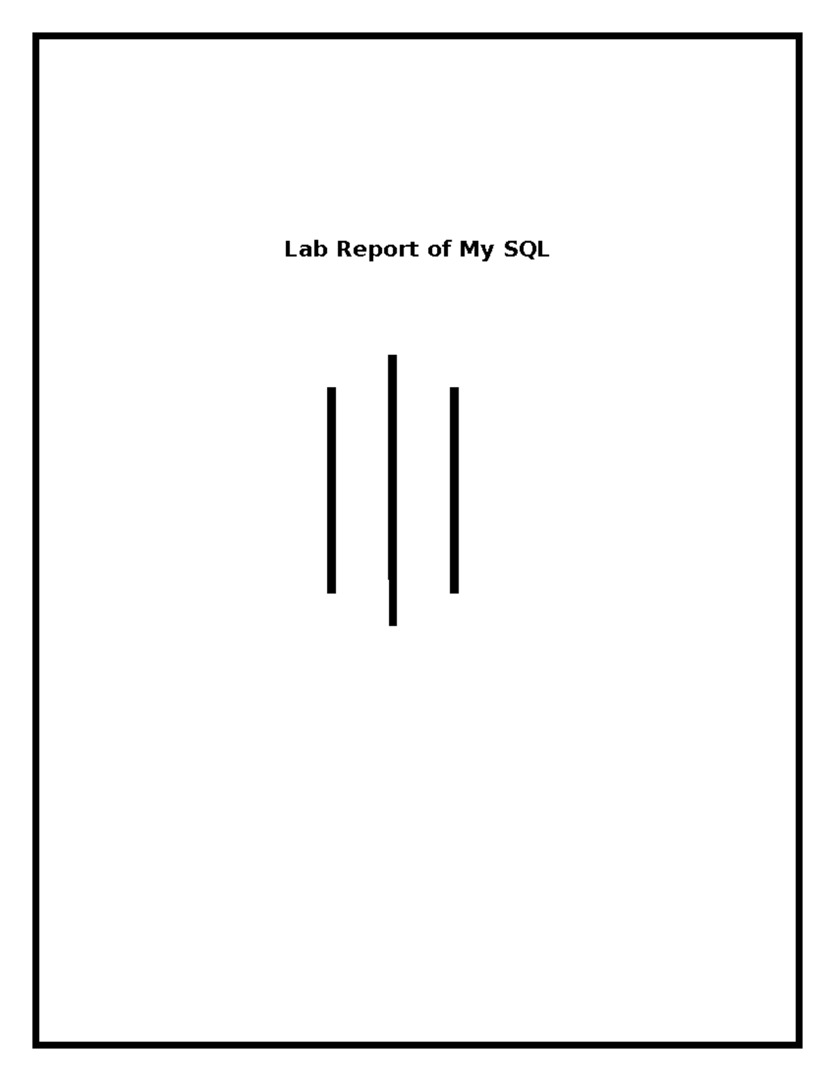Lab report of database - Lab Report of My SQL Table of Content ...