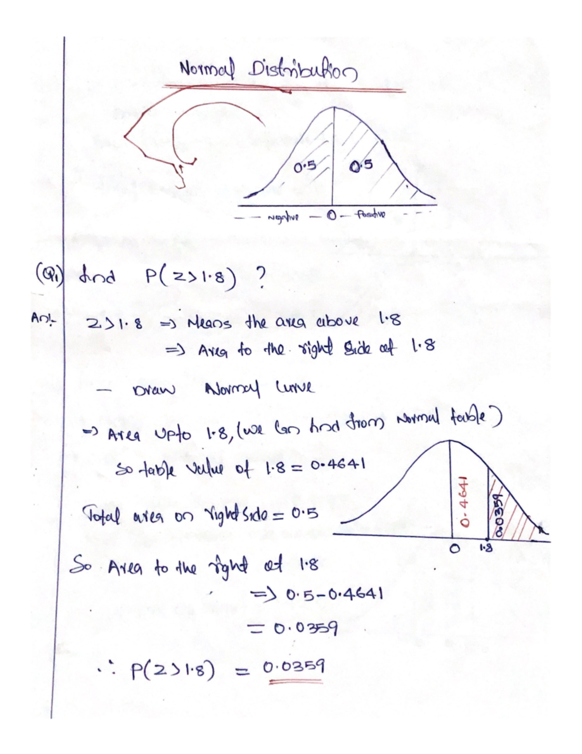 Normal - Quantitative Techniques - Studocu