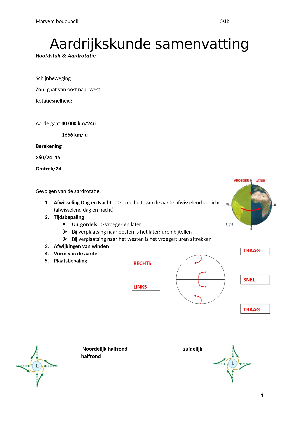 Aardrijkskunde Samenvatting - Aardrijkskunde Samenvatting Hoofdstuk 3 ...