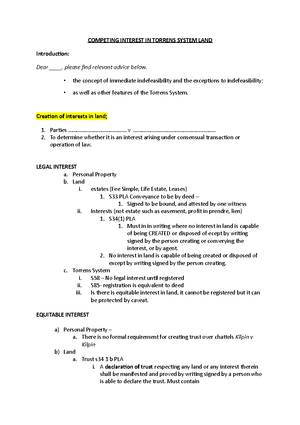 Tutorial 4 statutory defences - Introduction (statutory defences ...