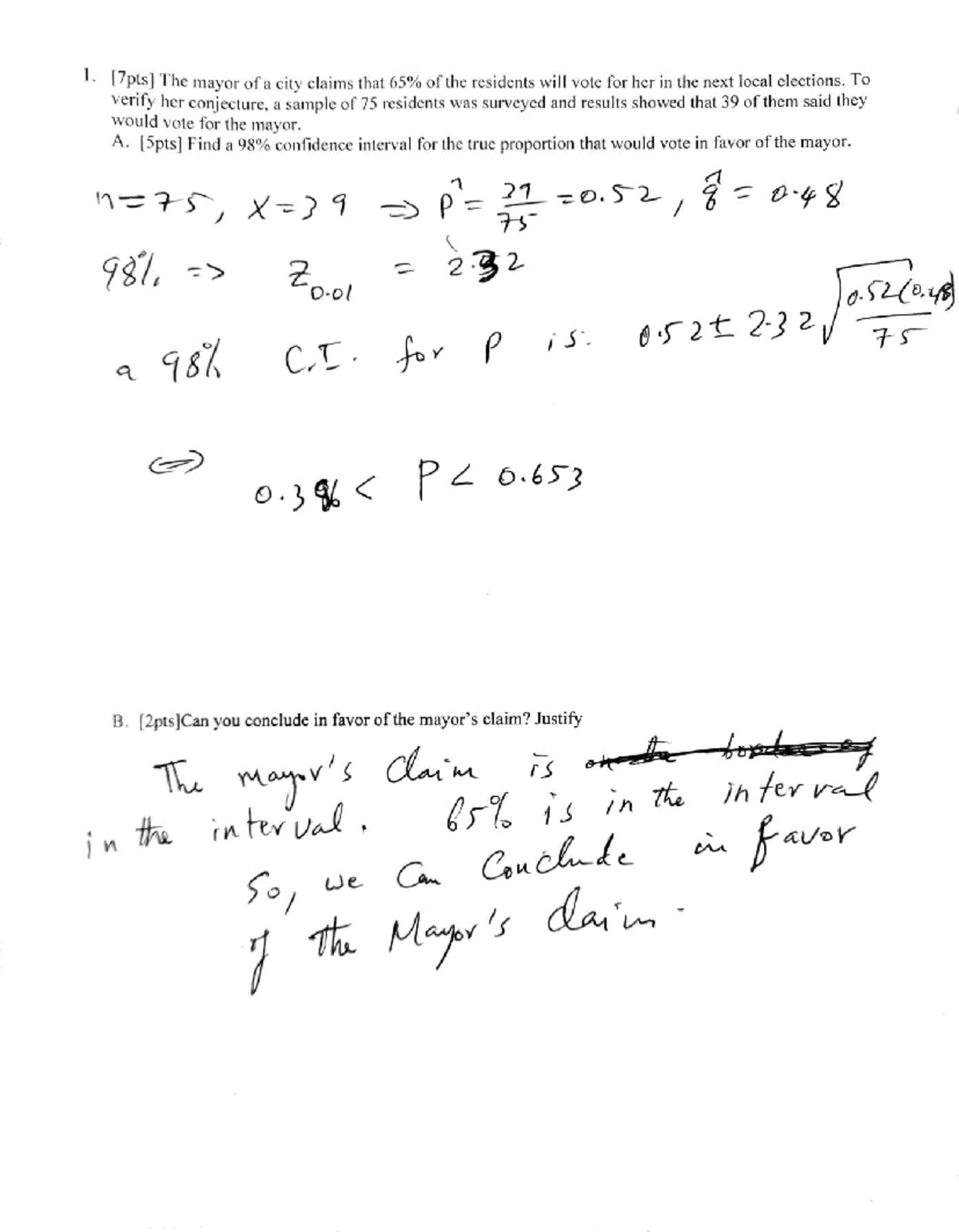 Quiz 2 solutions - STAT-2910-1 - Studocu