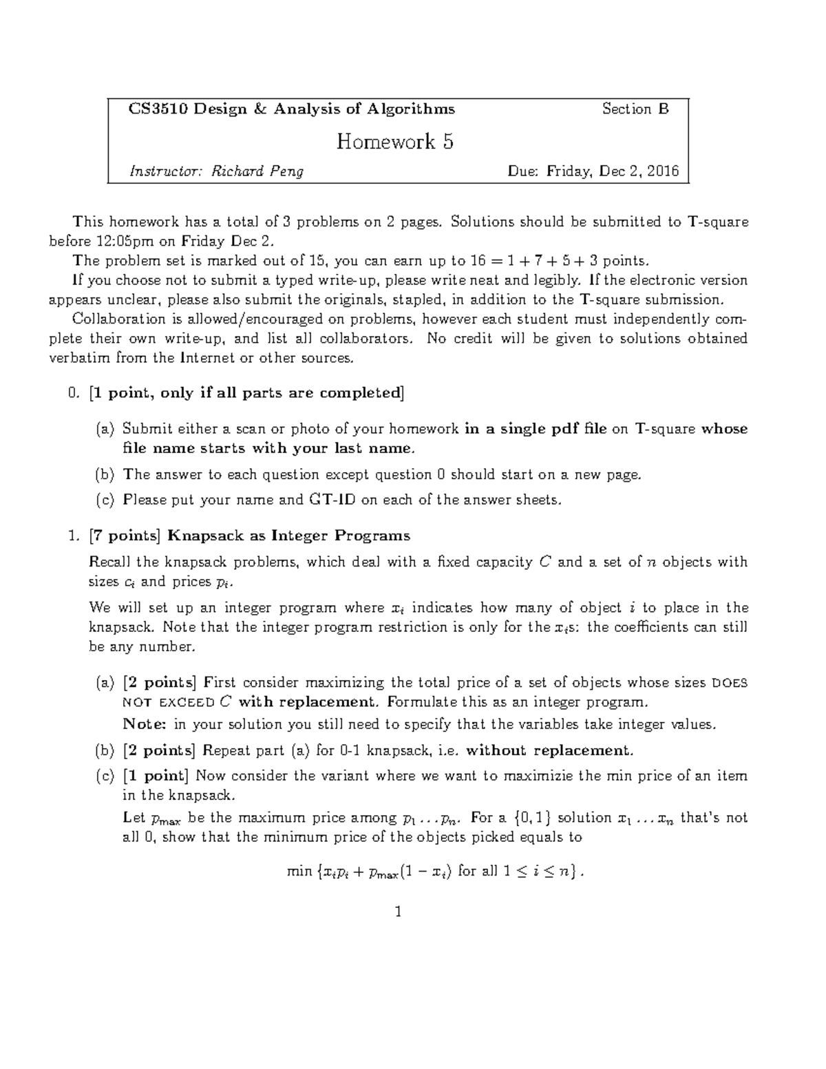 homework 5 informing design decisions answers