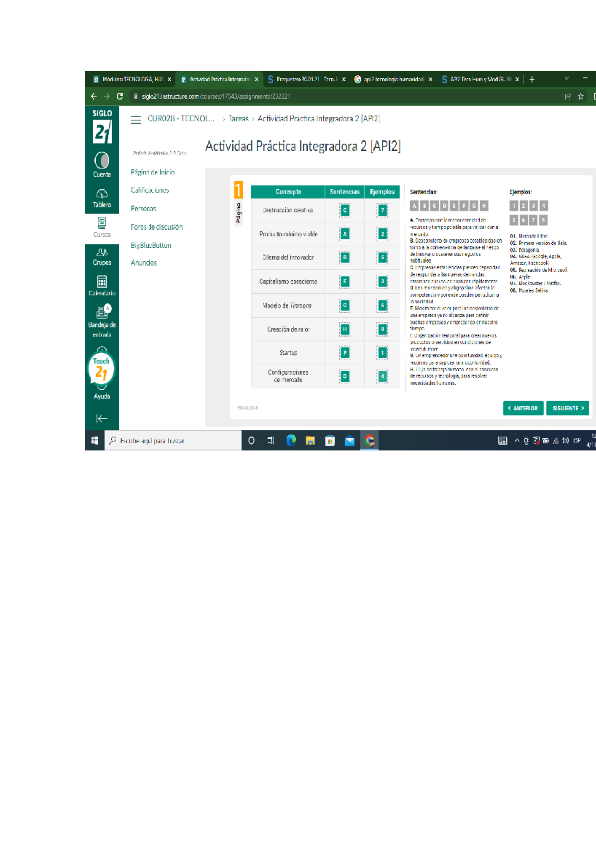 Api2 hum - actividad practica integradora 2 api2) - tecnologia ...