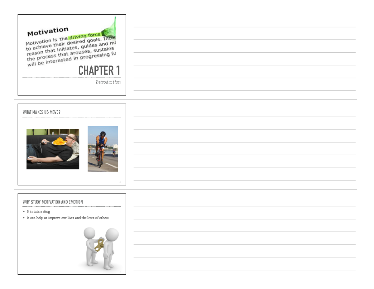 Chapter 1 Handout - class notes - CHAPTER 1 Introduction ####### 1 WHAT ...