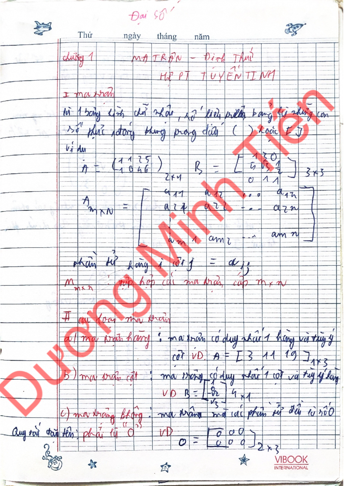 Tập học đại số có giải bài tập - Dai so H Thu ngay tháng nam during 1 ...