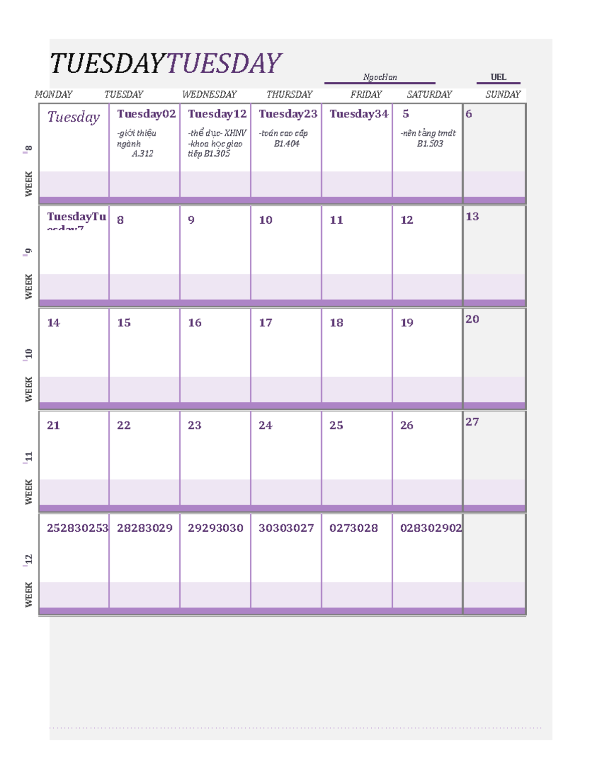 Scheduling - Work - E-Commerce - Trường Đại học Kinh tế - Luật - Studocu