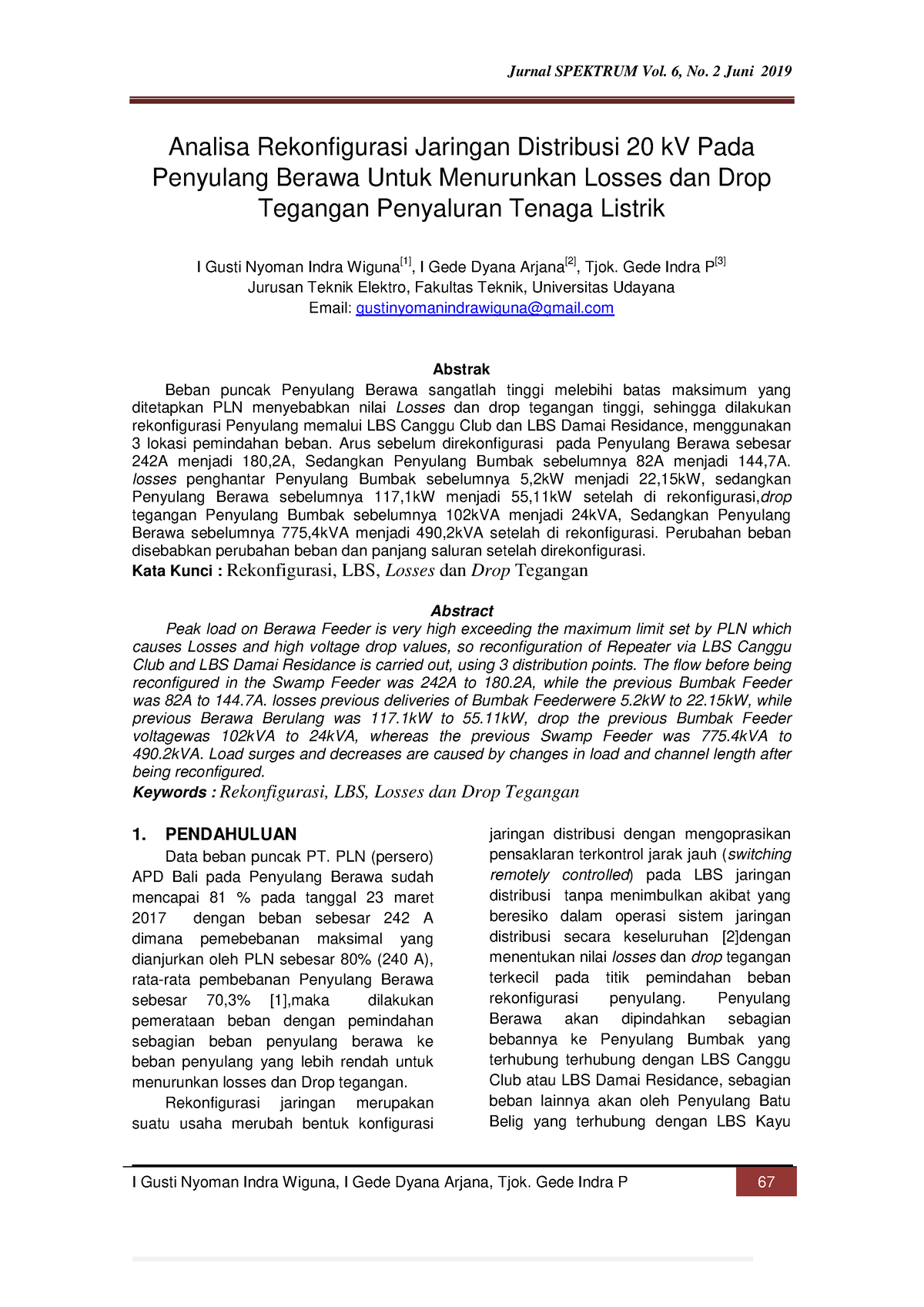 Referensi 8 - Asdf - Analisa Rekonfigurasi Jaringan Distribusi 20 KV ...