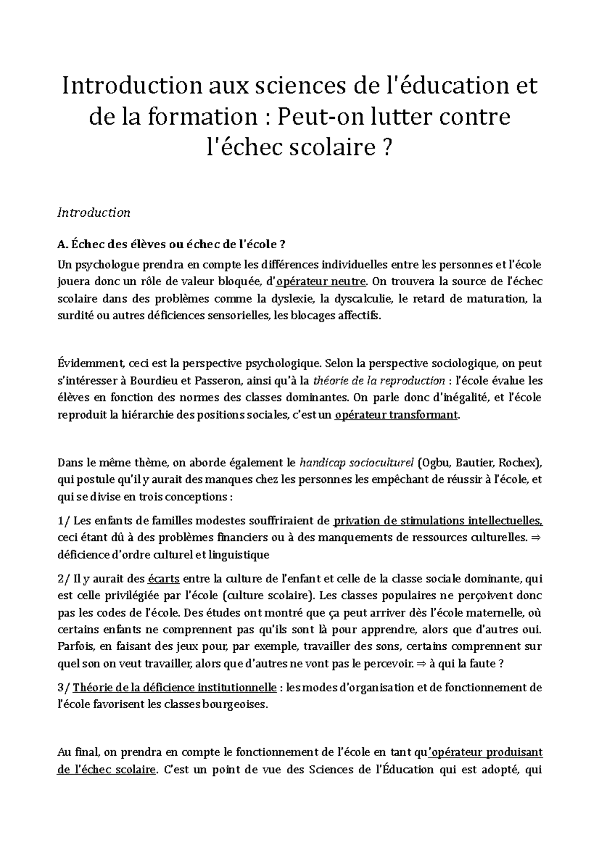 (1617) ISEF Manon D Synthèse Introduction aux sciences de l