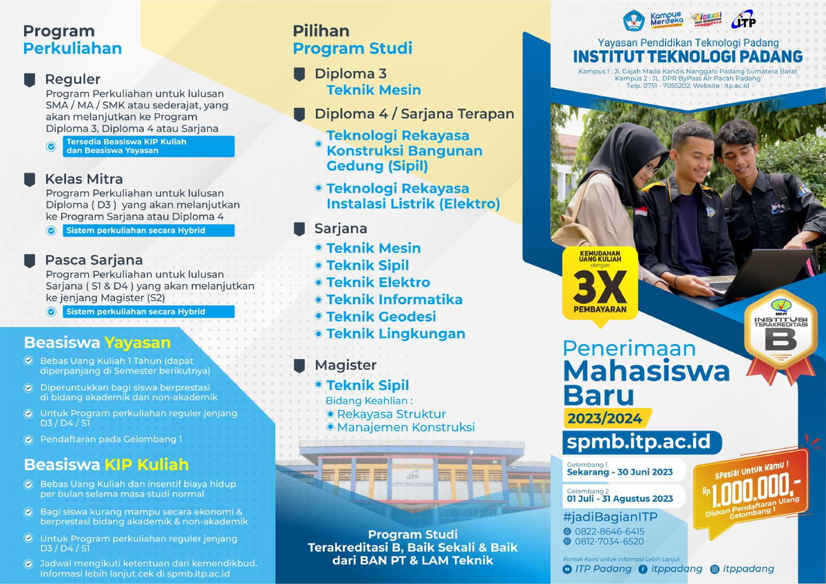 230404091942 brosur pendaftaran mahasiswa baru 2023 - Magdalia ...