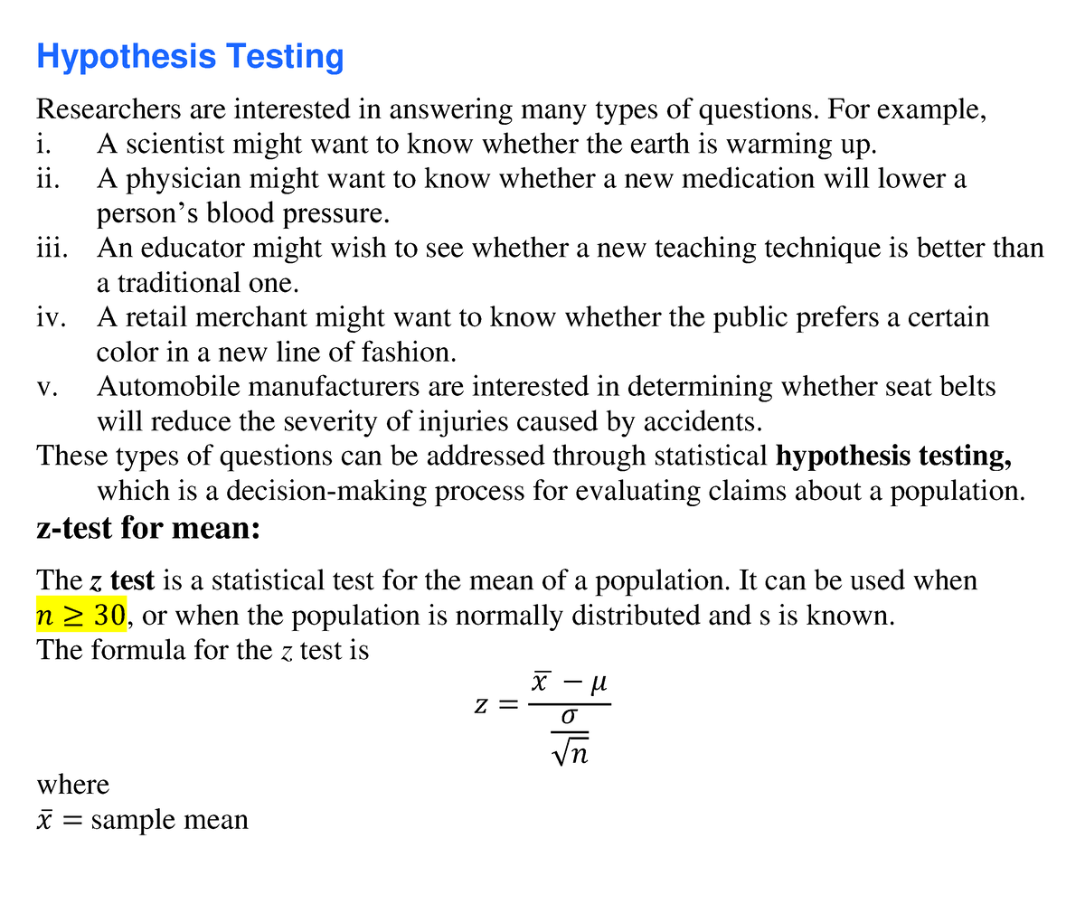 2-z-test-for-mean-hypothesis-testing-researchers-are-interested-in