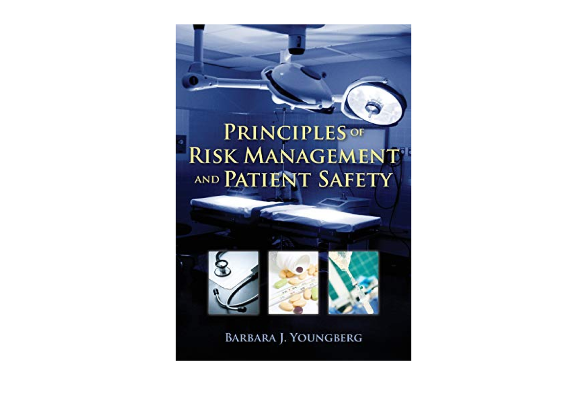 Ebook Download Principles Of Risk Management And Patient Safety For ...