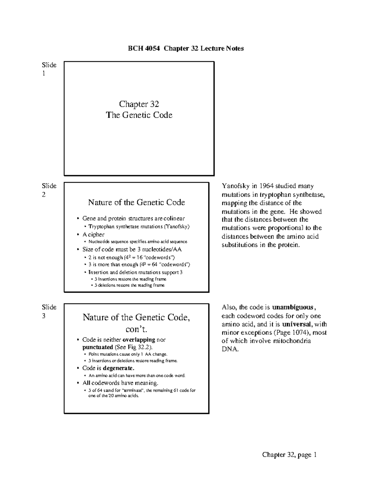 Chapter 32 - VHF hgvhg hfcF fig fgccffcfcfc - BCH 4054 Chapter 32 ...