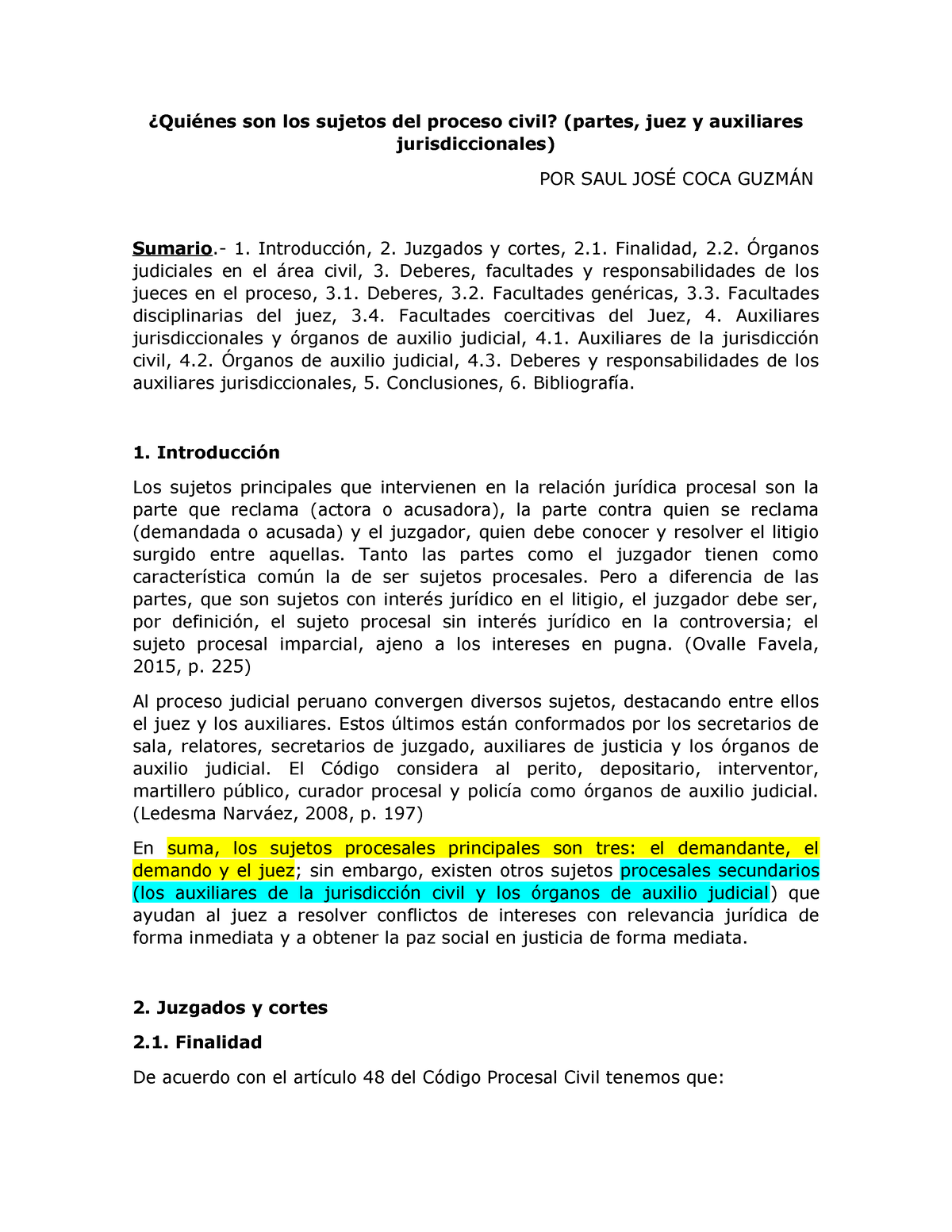 Quiénes Son Los Sujetos Del Proceso Civil - ¿Quiénes Son Los Sujetos ...