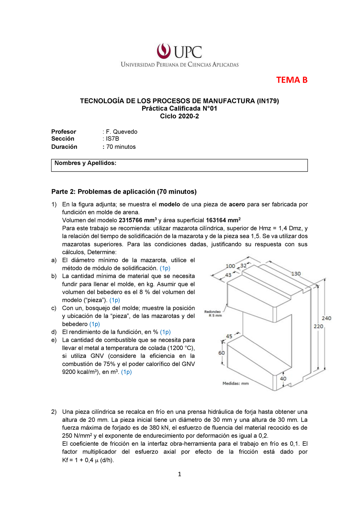 Práctica Calificada 1 - PC1 - 2020-2 - Ejercicios-TEMA B - Warning: TT ...