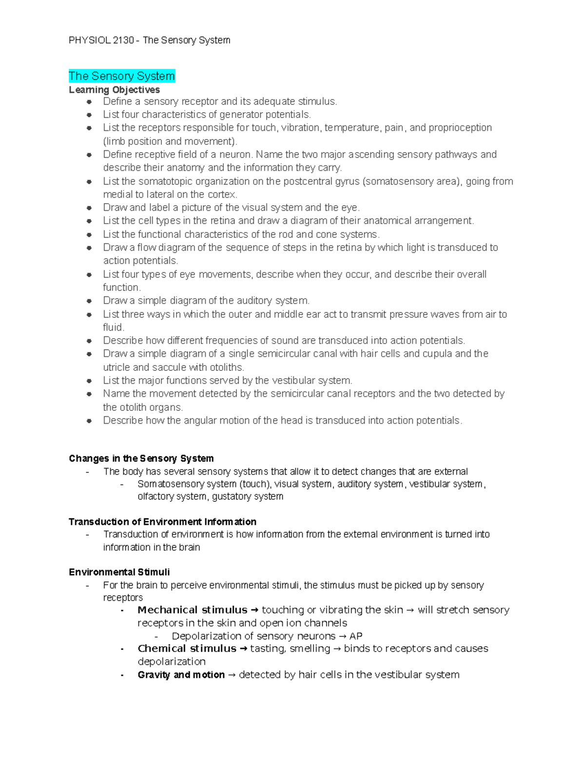 physiol-2130-module-7-the-sensory-system-the-sensory-system